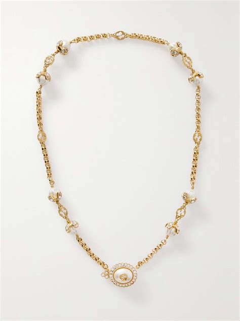 fake pearl gucci necklace